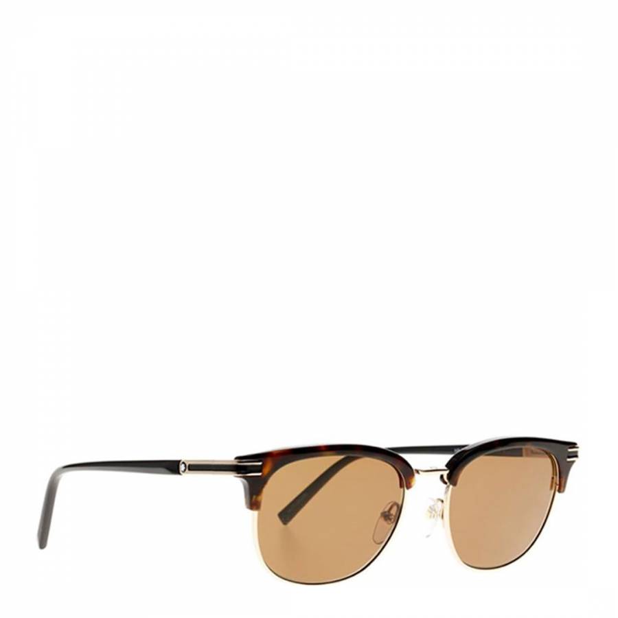 Men's Black Montblanc Sunglasses 52mm - BrandAlley