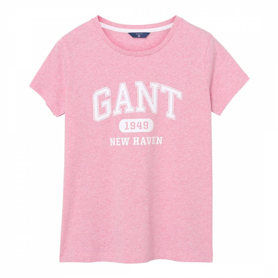 Light Pink Summer Logo T-Shirt - BrandAlley