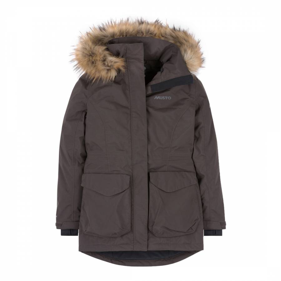 Charcoal Lumi BR1 Primaloft Parka - BrandAlley