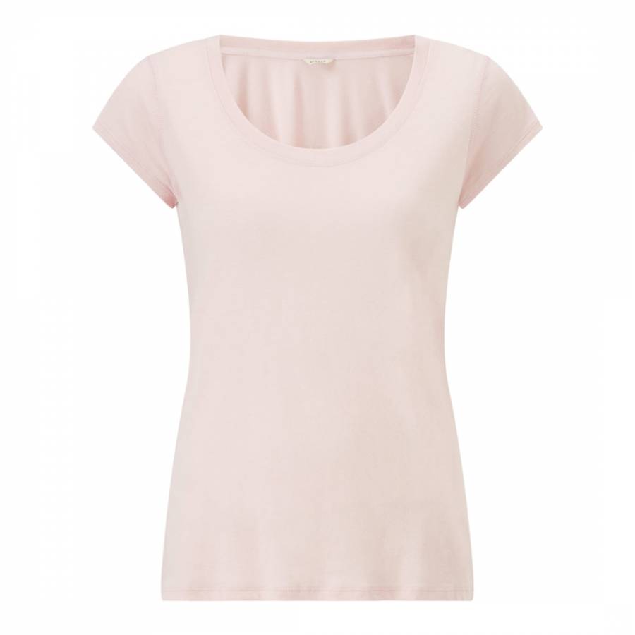 Pink Pima Cotton T-Shirt - BrandAlley