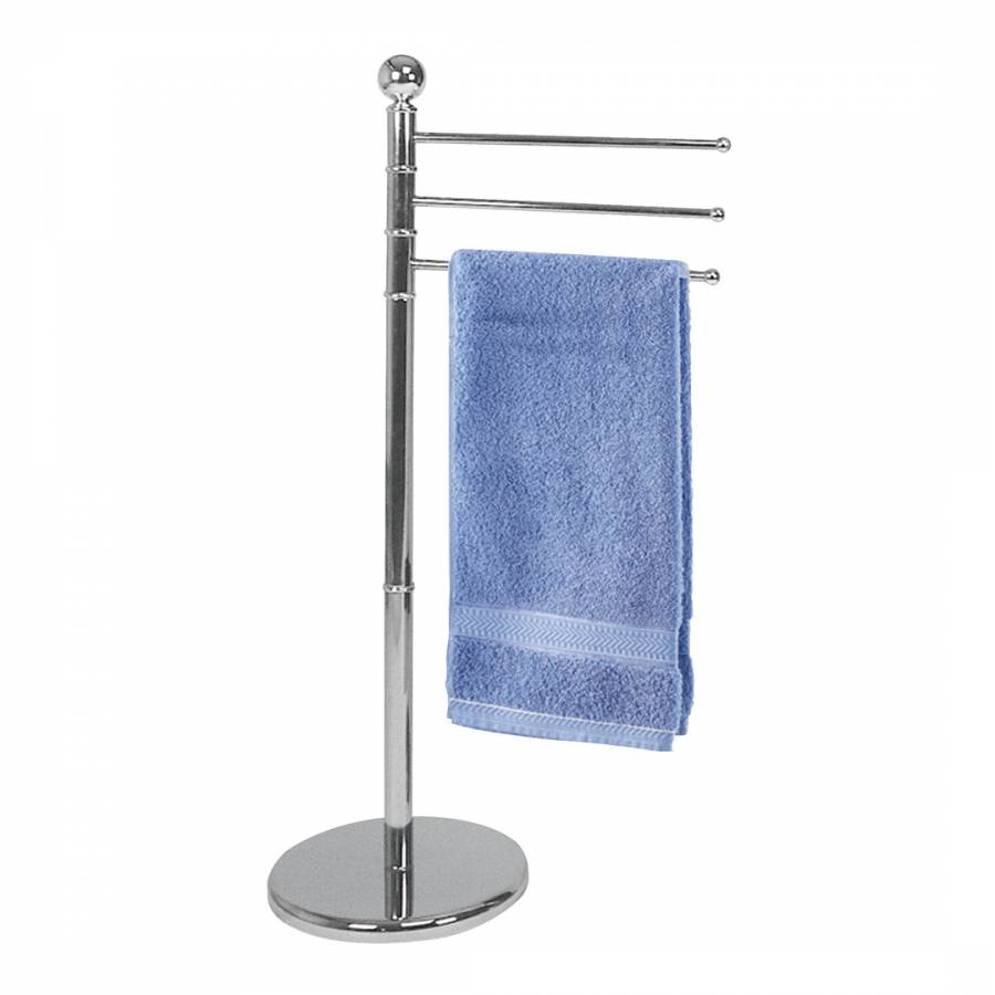 Exclusive Towel and Clothes Stand, Chrome - BrandAlley