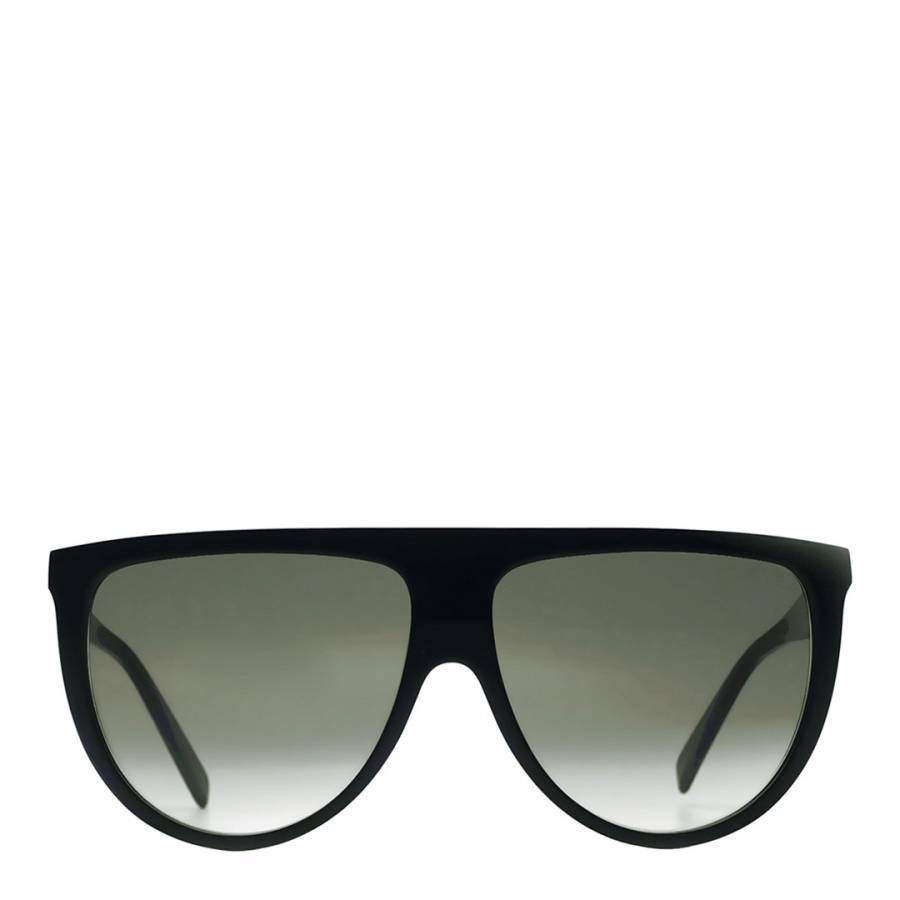 Women's Black Thin Shadow Sunglasses - BrandAlley