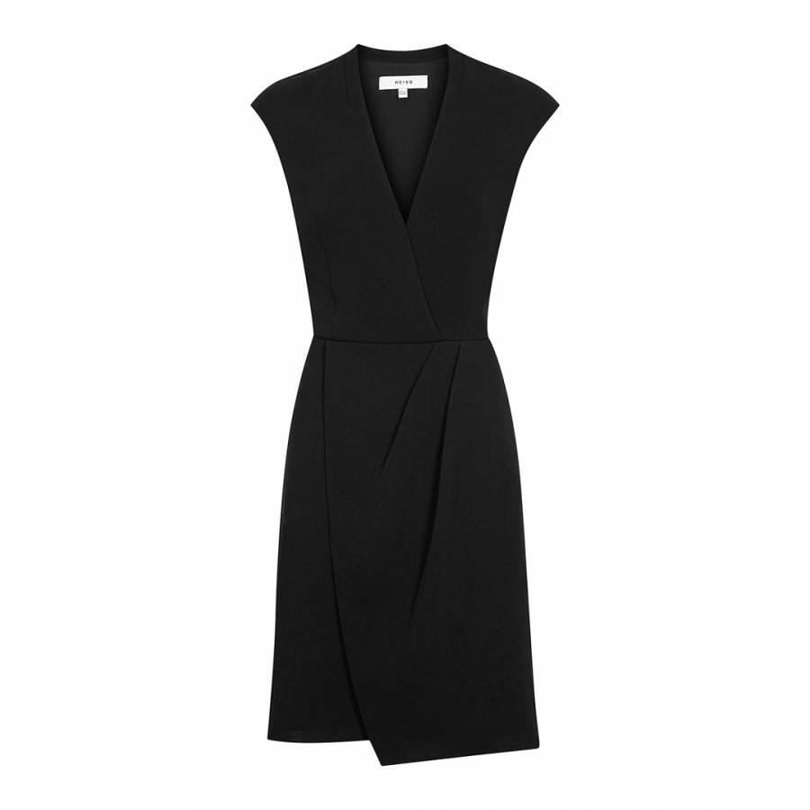 Black Allie Workwear Dress - BrandAlley