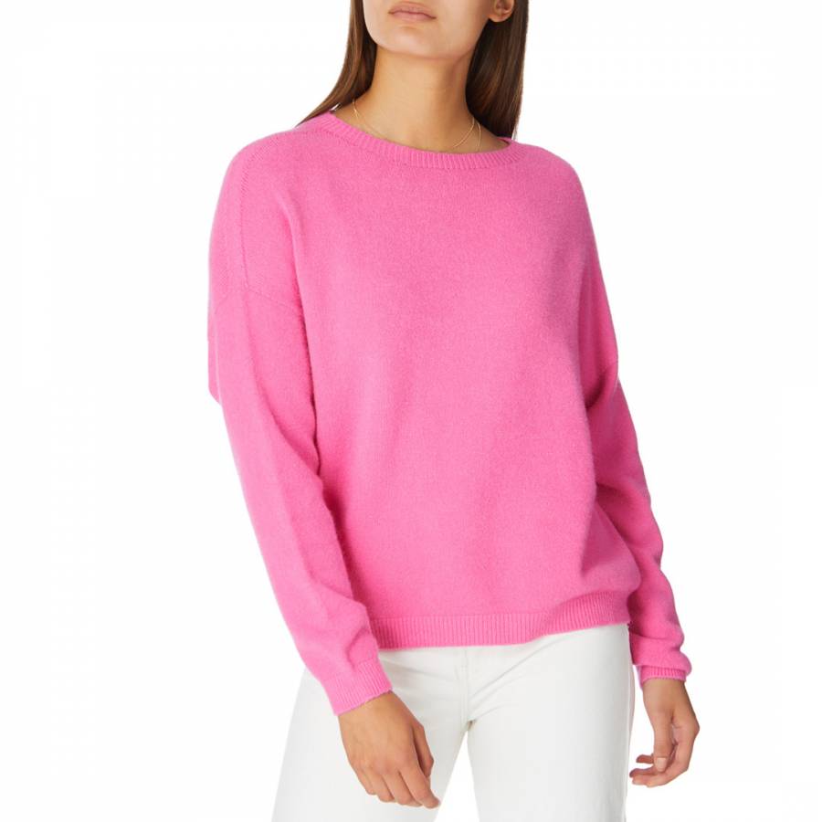 Fuchsia Fitted Jumper - BrandAlley