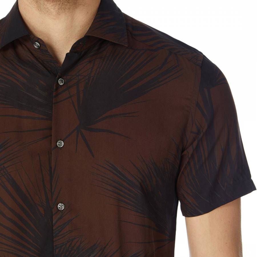 Brown Tropical Havana Shirt - BrandAlley