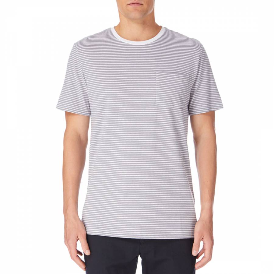 Grey Cotton Braga T-Shirt - BrandAlley