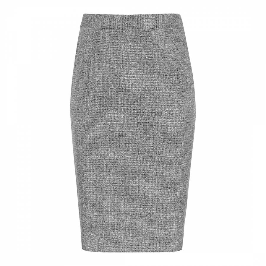 Black/White Hampstead Pencil Skirt - BrandAlley
