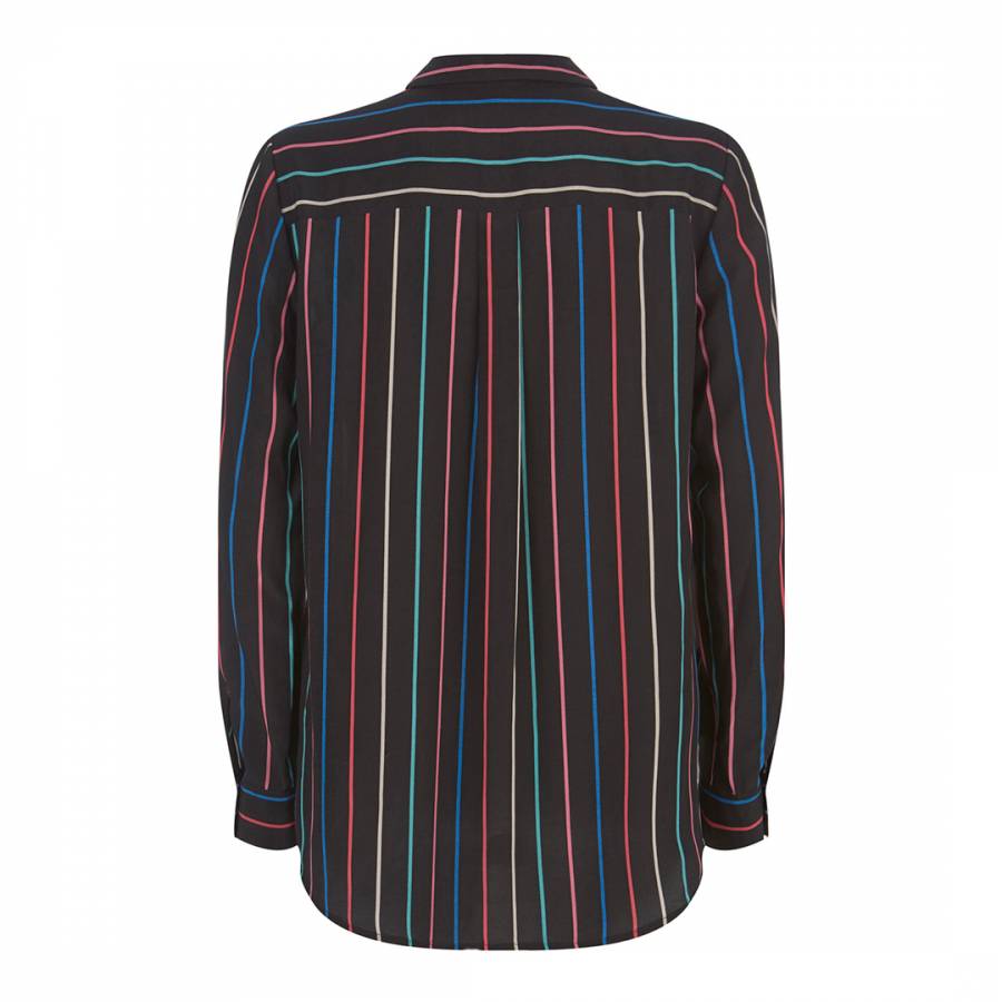 Black/Multi Striped Shirt - BrandAlley