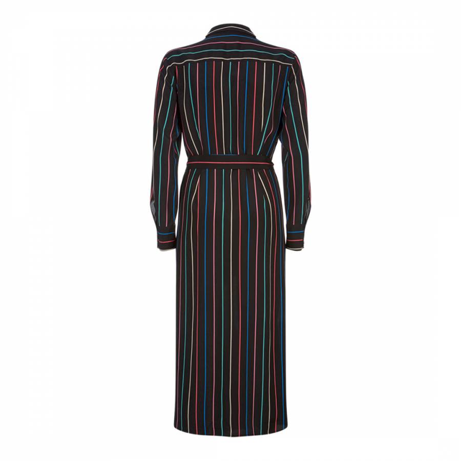 Multi Striped Shirt Dress - BrandAlley
