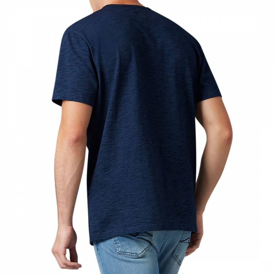 Indigo Cotton T-Shirt - BrandAlley