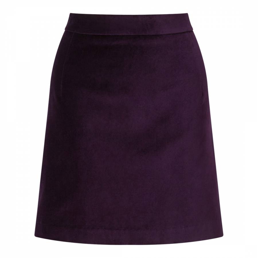 Deep Purple Mini Skirt - BrandAlley