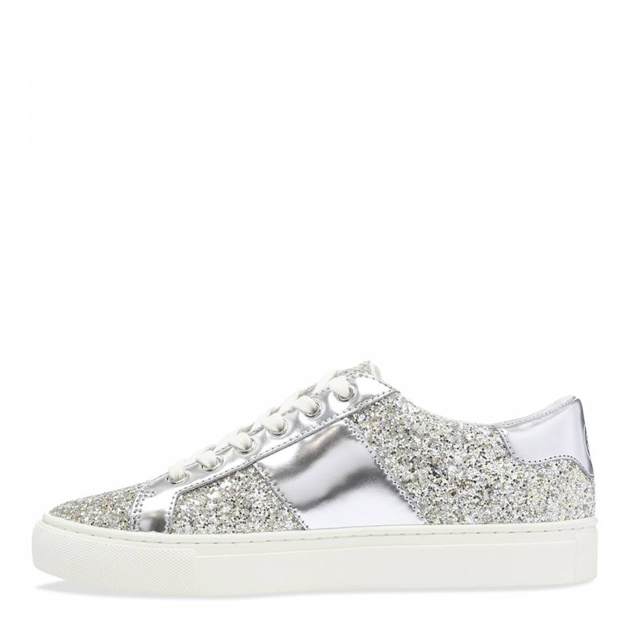 Silver Carter Lace Up Sneaker - BrandAlley