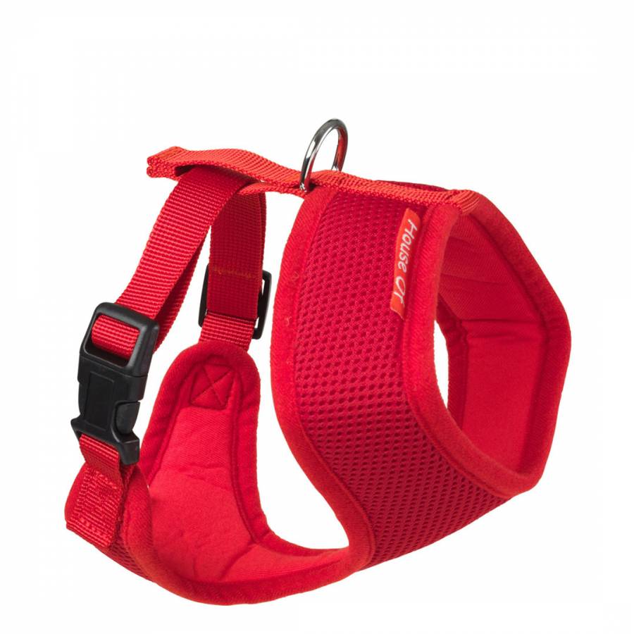 Red Medium Foam Harness 38-51cm - BrandAlley