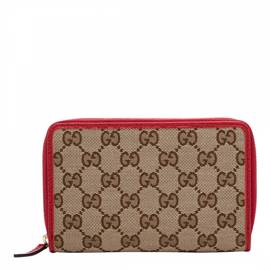 Women's Gucci GG Logo Small Zip Wallet - BrandAlley