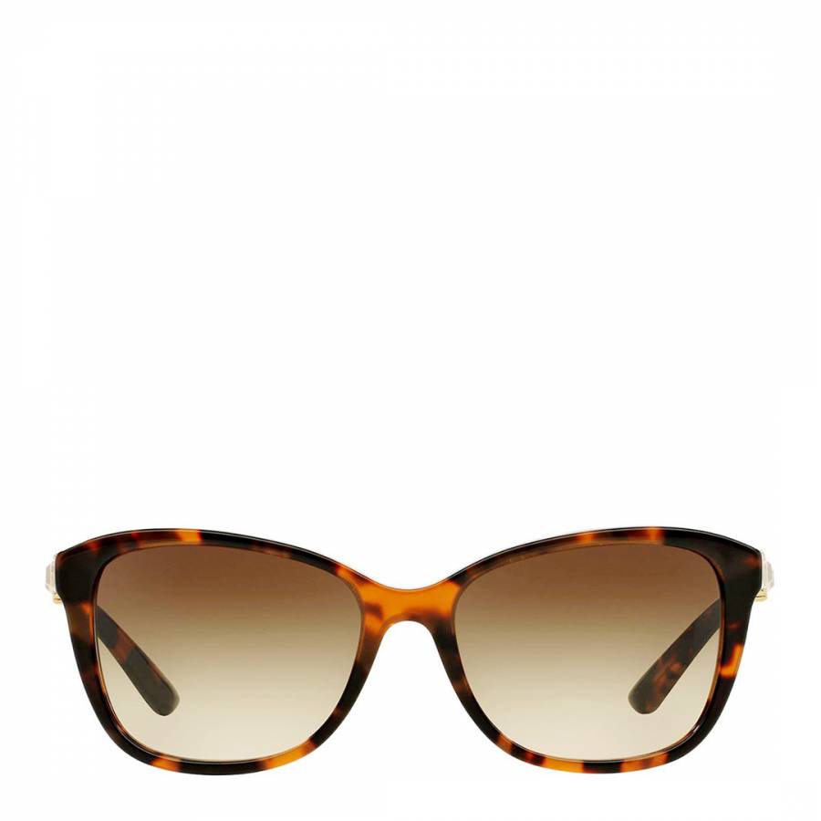 Women's Havana/Brown Versace Sunglasses 57mm - BrandAlley