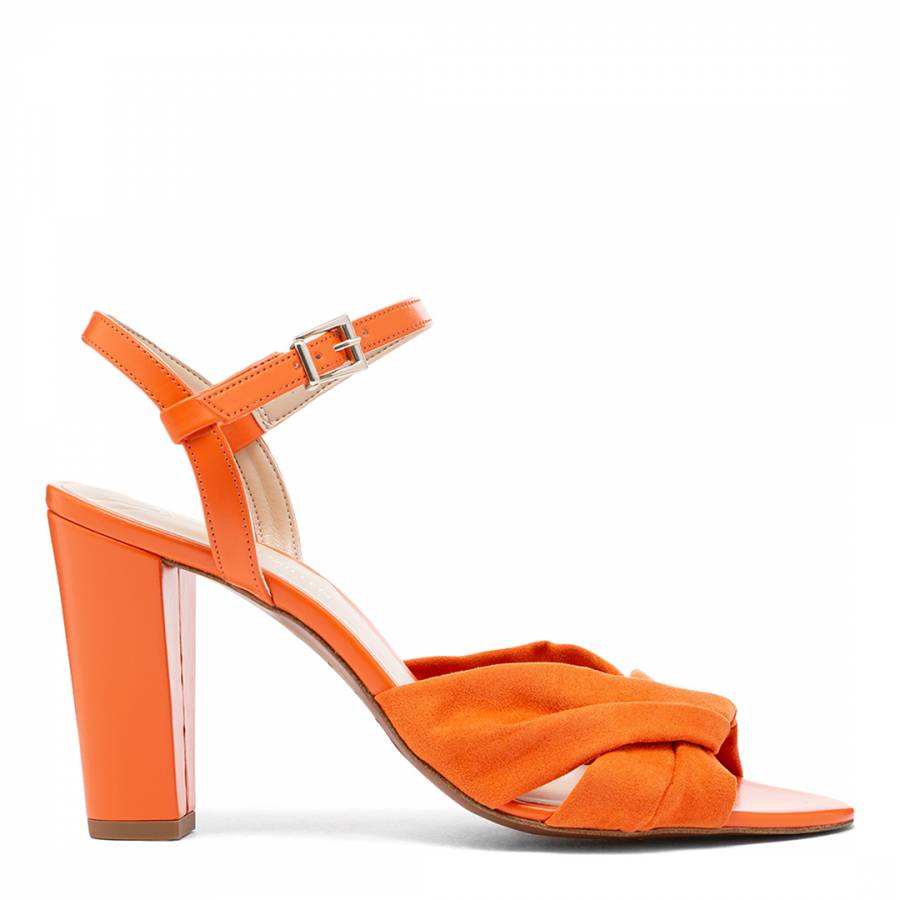 karen millen orange sandals