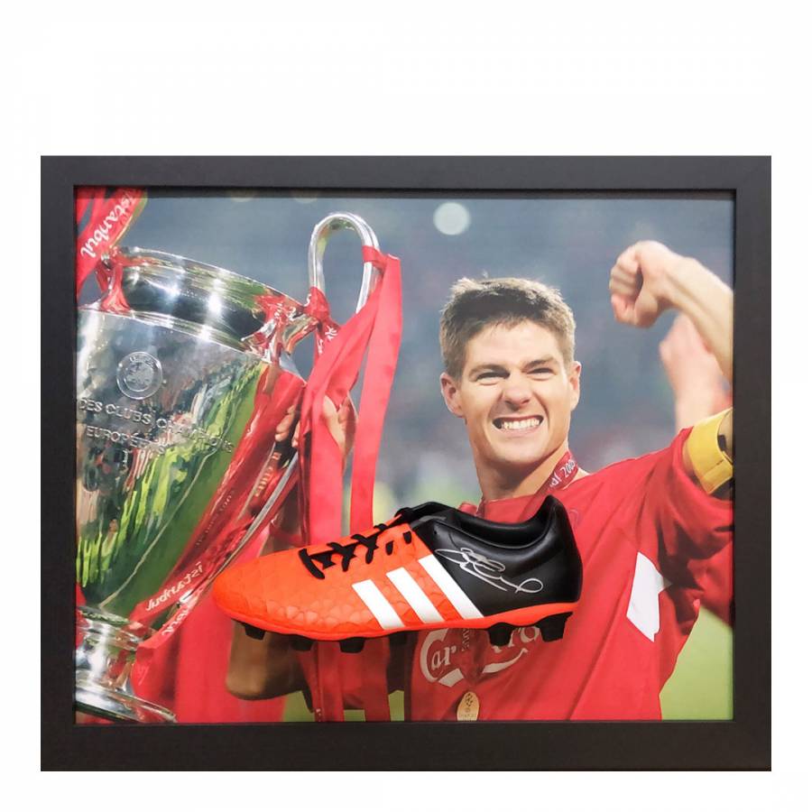 Steven Gerrard Signed Football Boot - BrandAlley