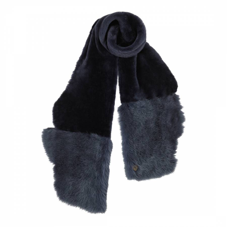 Meteor Baby Mixed Shearling Scarf - BrandAlley