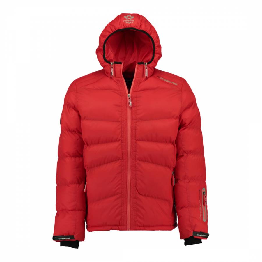 Red Cantello Quilted Jacket - BrandAlley