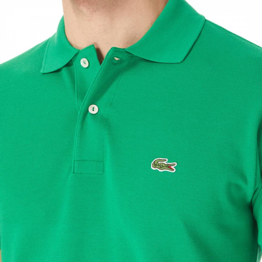 Green Classic Cotton Polo Shirt - BrandAlley