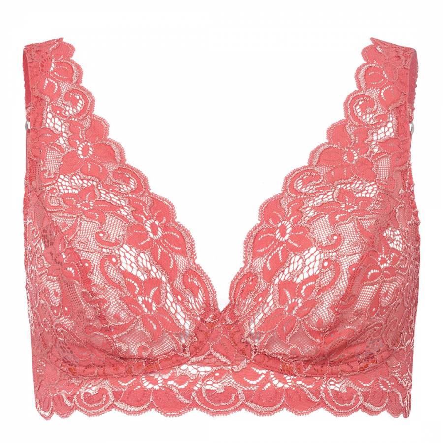 Moments Mineral Red Soft Cup Bra - BrandAlley