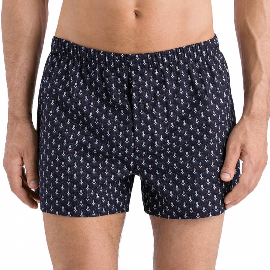 Graphic Fancy Woven Boxers - BrandAlley
