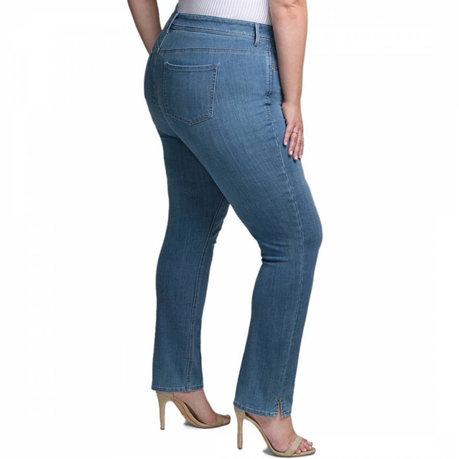 Light Blue Shape Slim Straight Jeans - BrandAlley