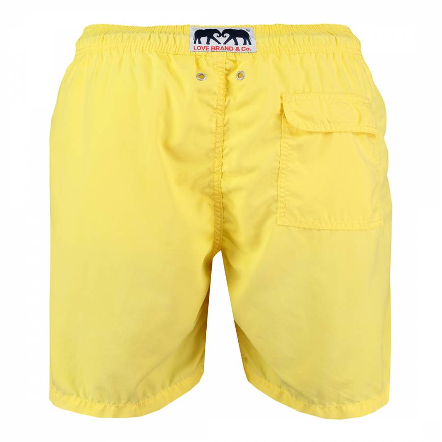 Lemon Yellow Swim Shorts - BrandAlley