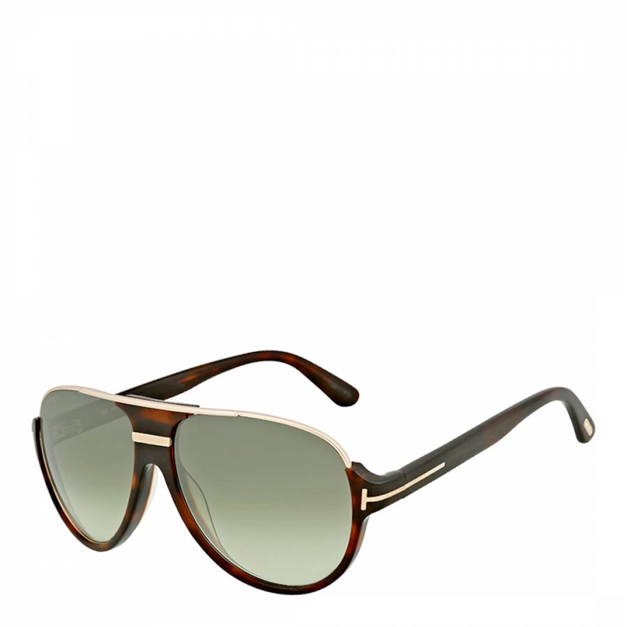Unisex Brown Tom Ford Sunglasses 59mm - BrandAlley