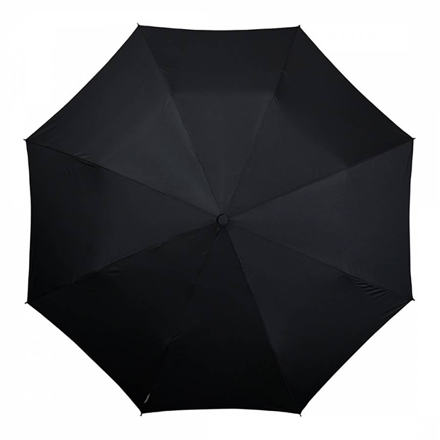 Black Classic Folding Umbrella - BrandAlley