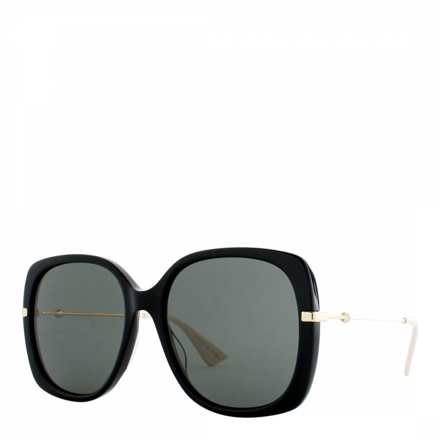 Women's Grey Gucci Sunglasses 57mm - BrandAlley