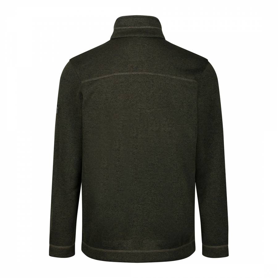 Khaki Branton II Fleece Jacket - BrandAlley
