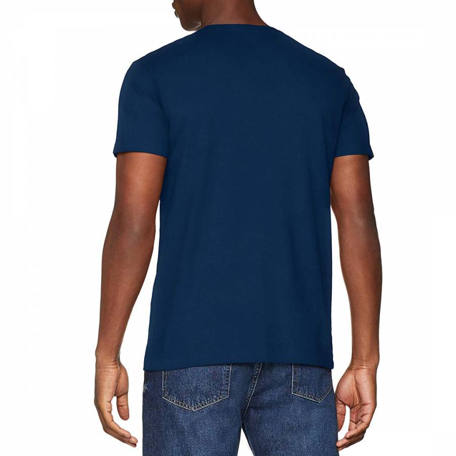 Navy Mr Classic Cotton T-Shirt - BrandAlley