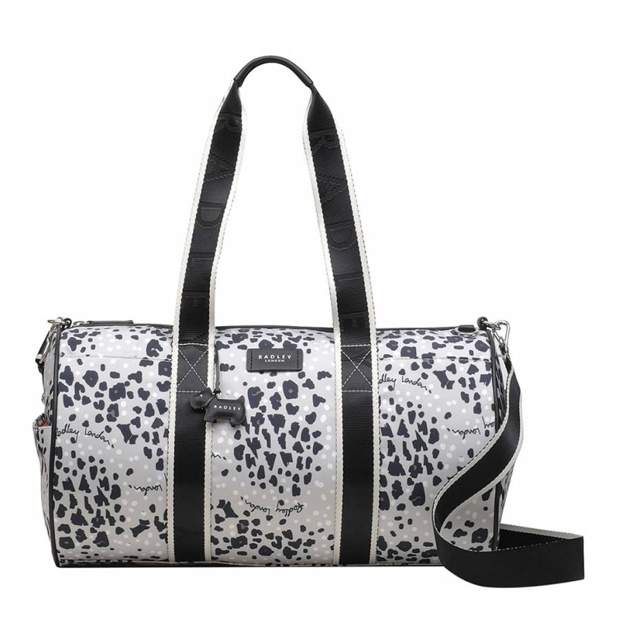 Light Grey Leopard Duffle Bag - BrandAlley