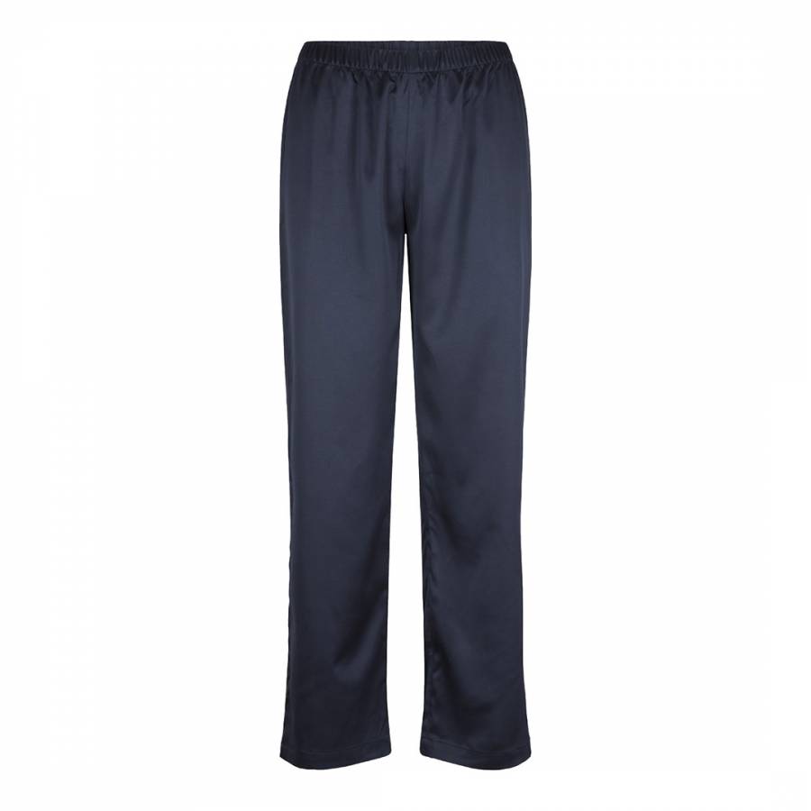 Navy Shimmer Long Pants - BrandAlley