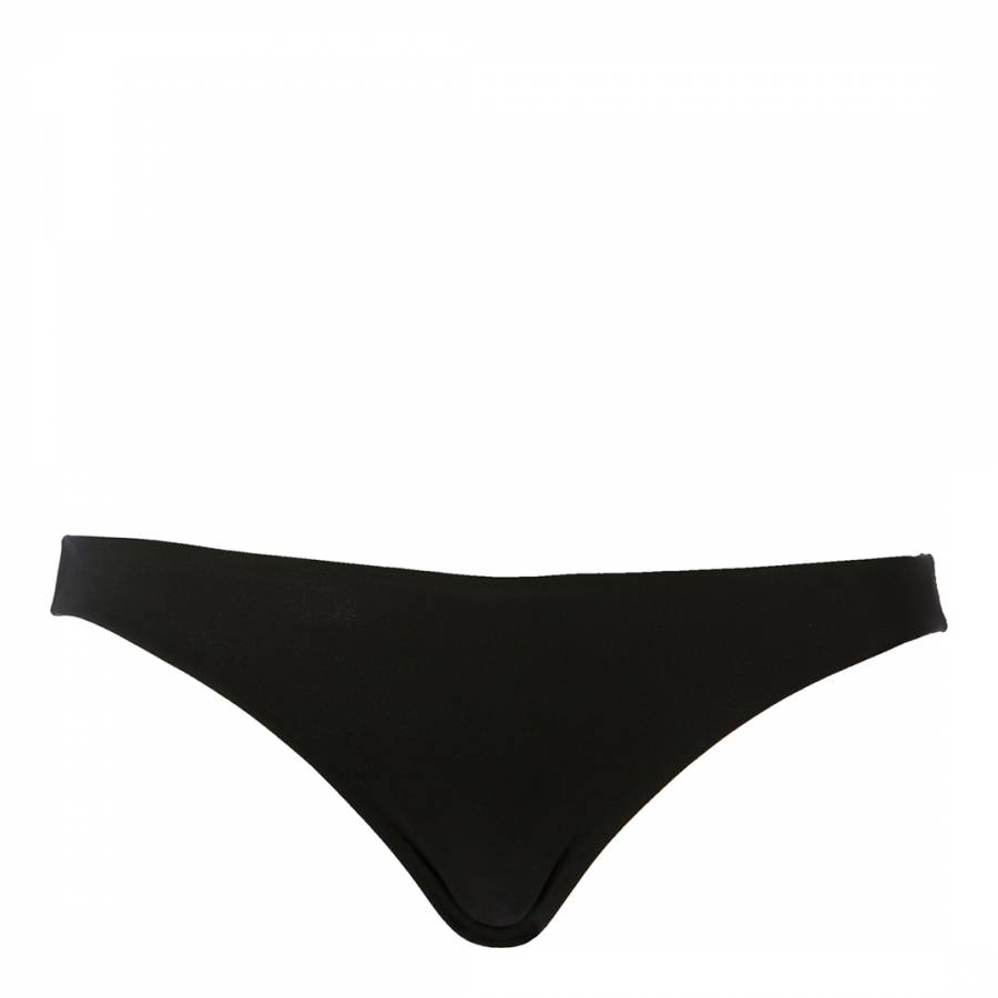 Black Alma Bikini Bottom - BrandAlley
