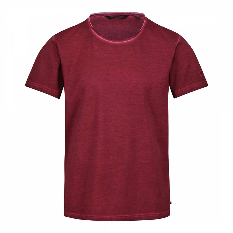 Red Cotton T-Shirt - BrandAlley