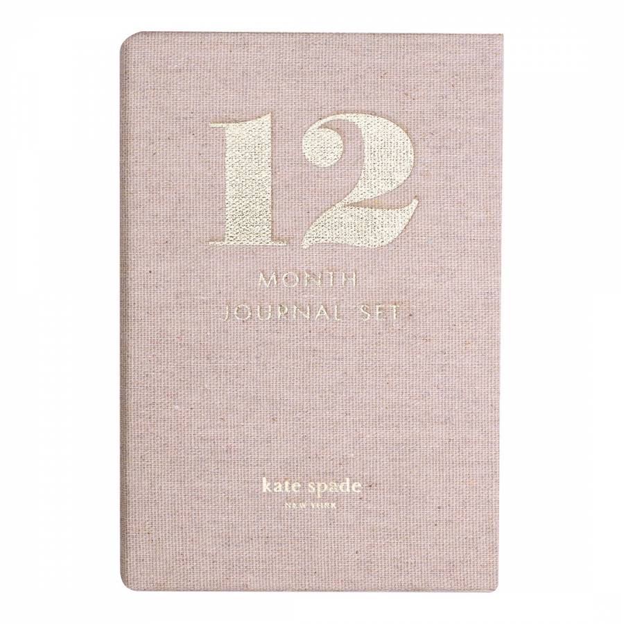 Twelve Month Journal Set, Brand Colors - BrandAlley