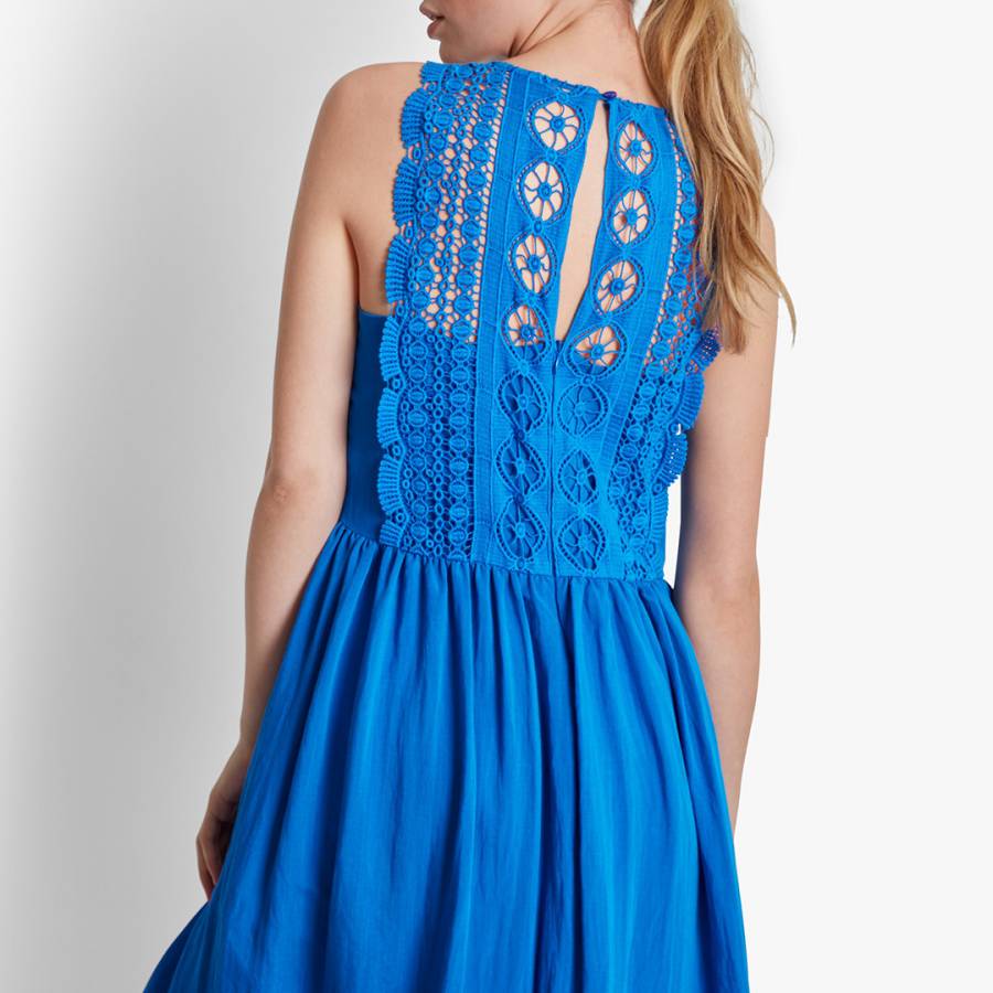 Blue Windsor Dress - BrandAlley