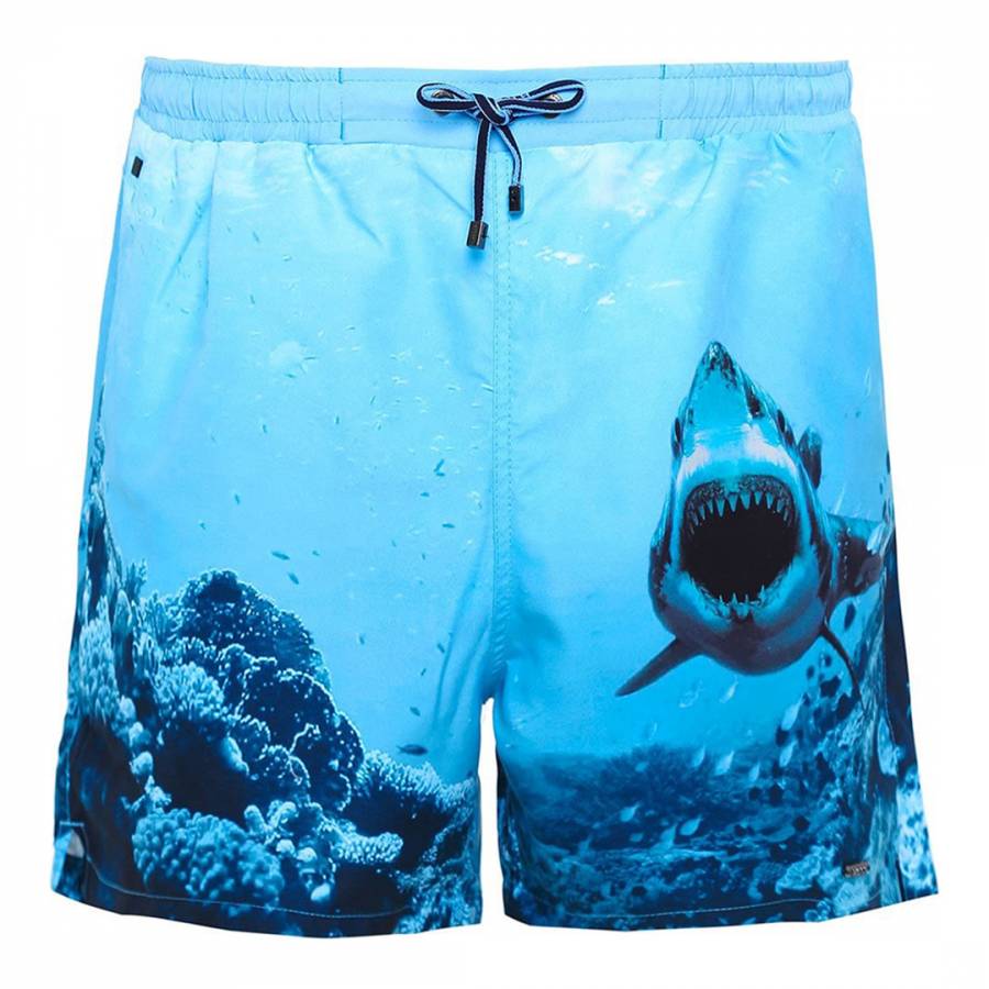 Blue Swordfish Swim Shorts - BrandAlley
