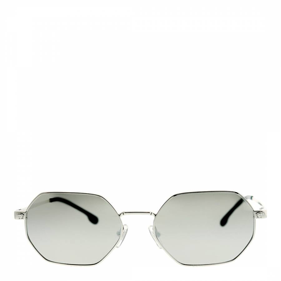 Unisex Silver Versace Sunglasses 53mm - BrandAlley