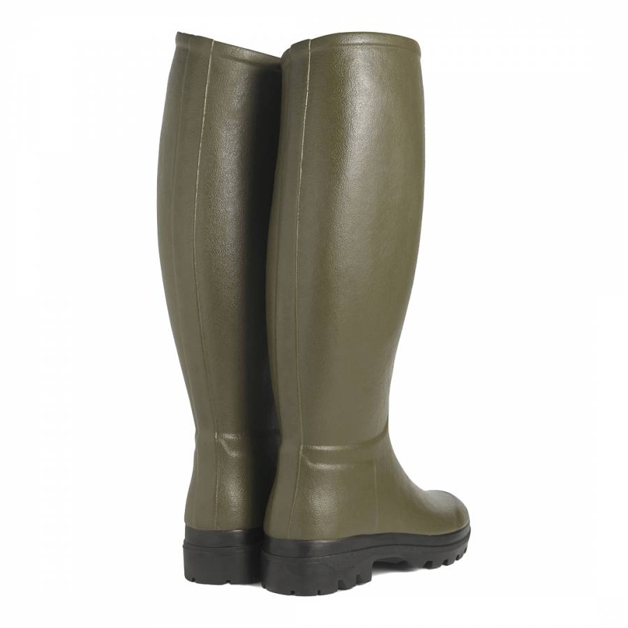 Green Saint Hubert Wellington Boots Calf Size 38 - BrandAlley
