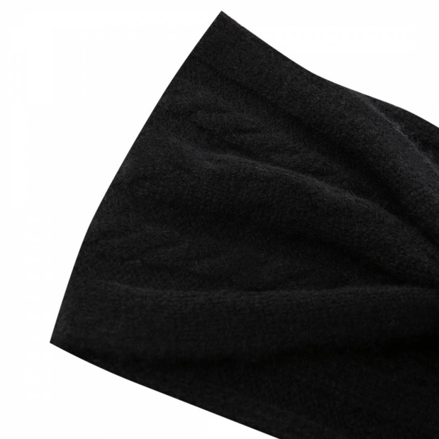 Black Cashmere Headband - BrandAlley