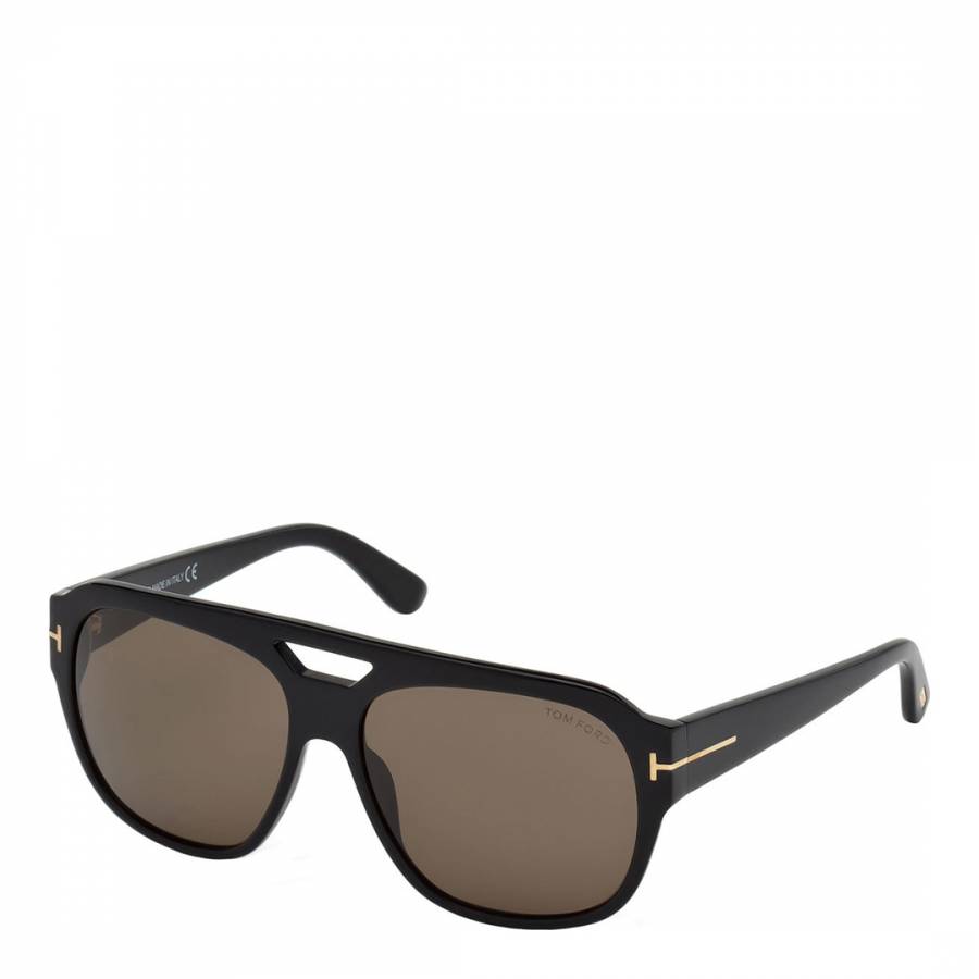 Unisex Black Tom Ford Sunglasses 61mm - BrandAlley