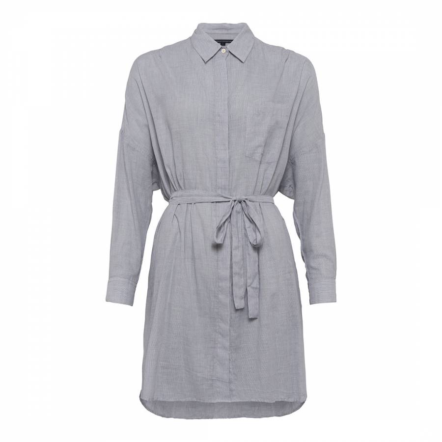 Grey Pruet Thin Tunic Shirt - BrandAlley