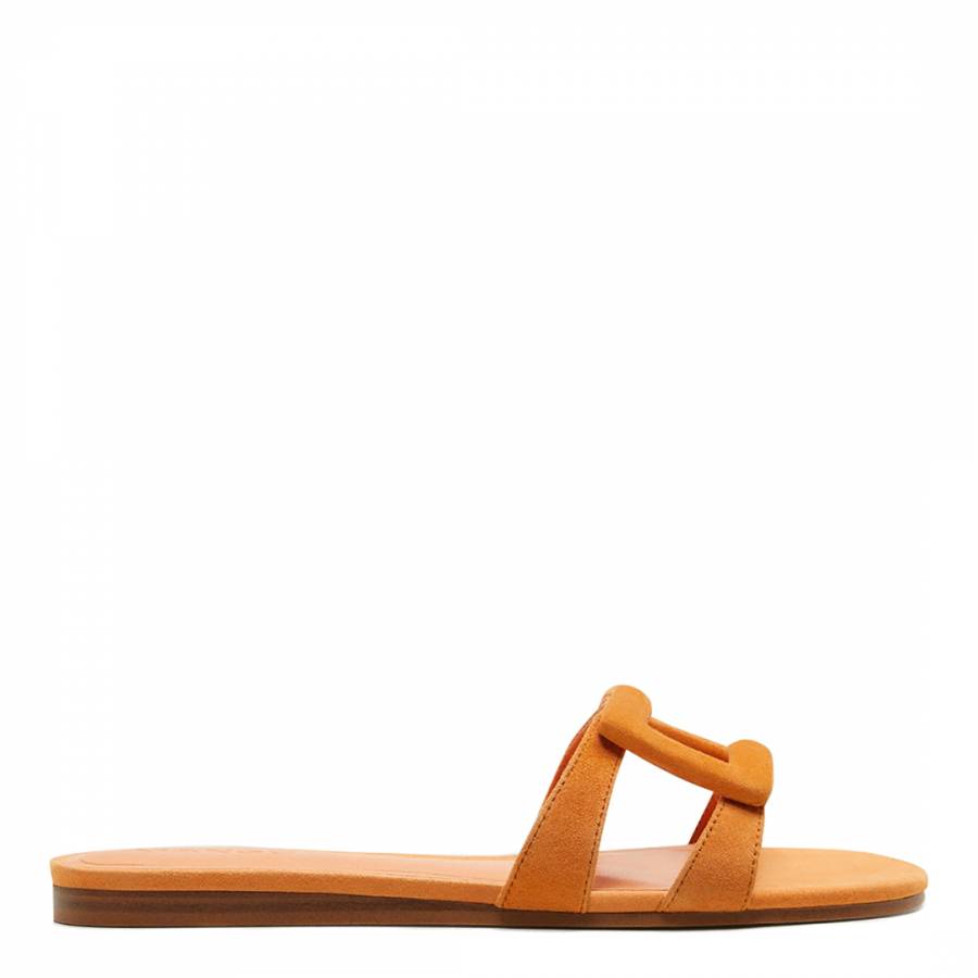 Orange Pina Slide Sandals - BrandAlley
