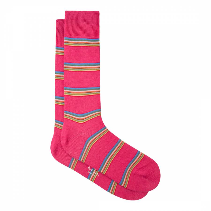 Pink Multi Sock - BrandAlley