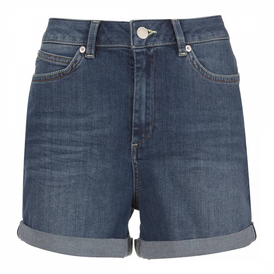 Authentic Indigo Denim Short - BrandAlley