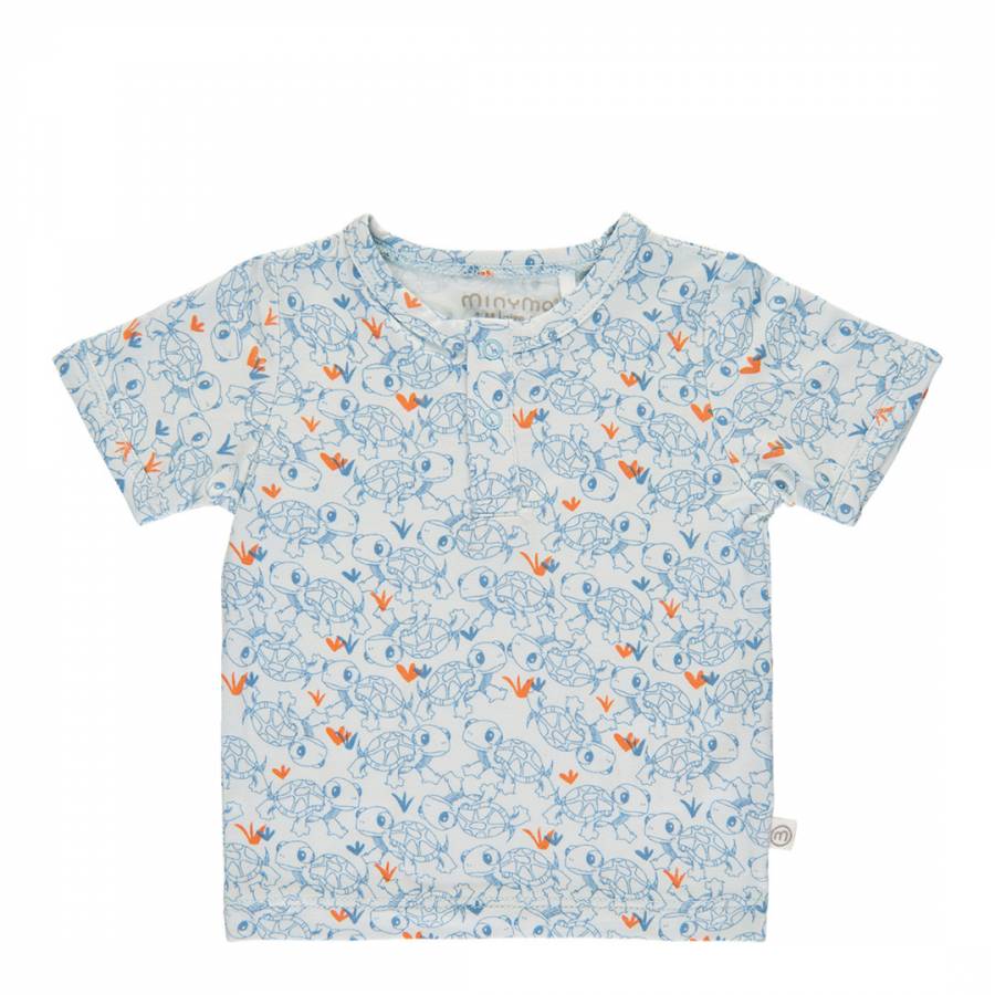 Boy's Baby Blue Printed T-Shirted - BrandAlley