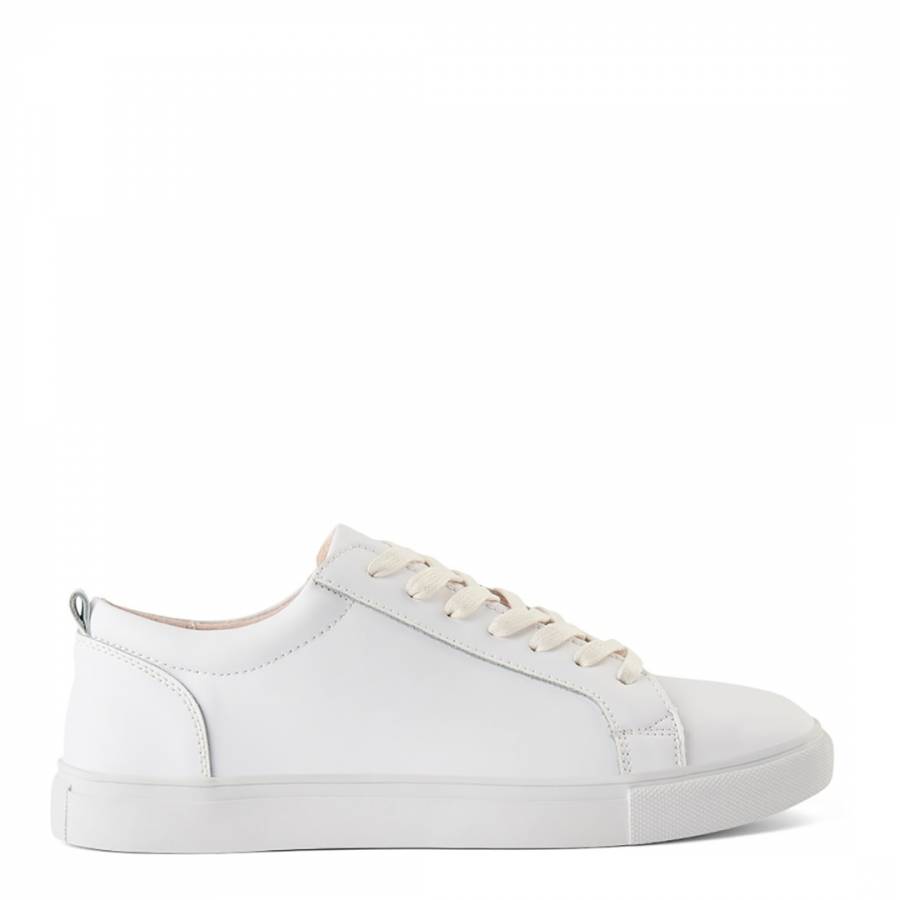 White Leather Cole II Sneakers - BrandAlley